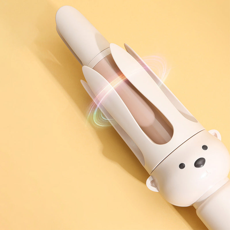 đPerfect Curls, Zero Burns â Auto Curling Wand with Anti-Scald Tech