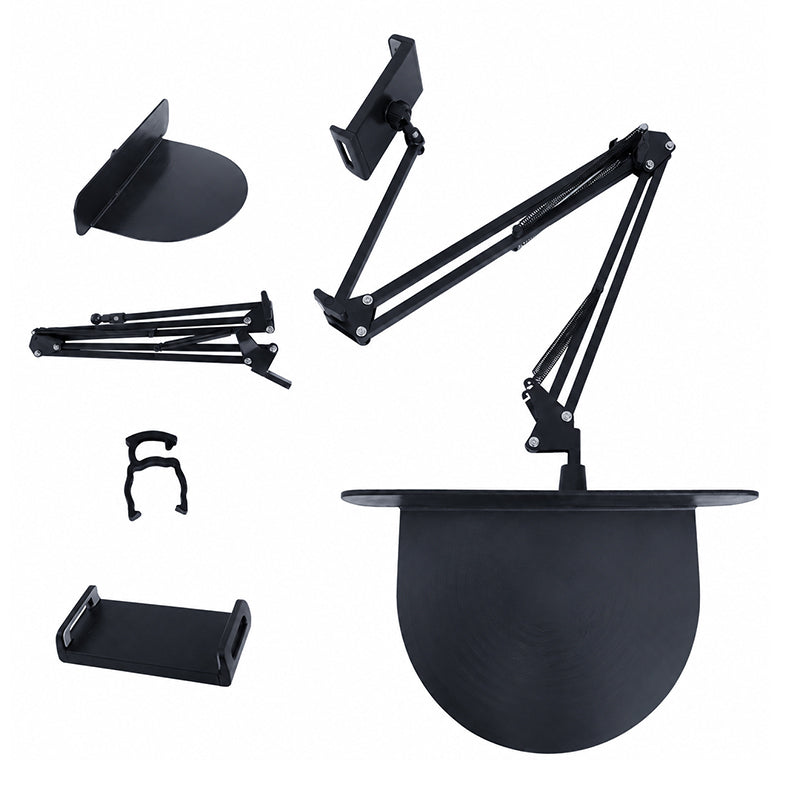 ποΈ Watch in Bed, Hands-Free β Magnetic Tablet Stand with Hidden Mattress Base. No Shaking, No Drilling.