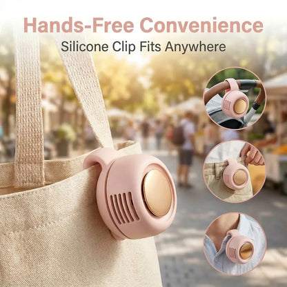 ❄️Summer HOT Sales-only ￡11.99!!!💥💨360° Rotatable Portable Mini Clip-on Fan
