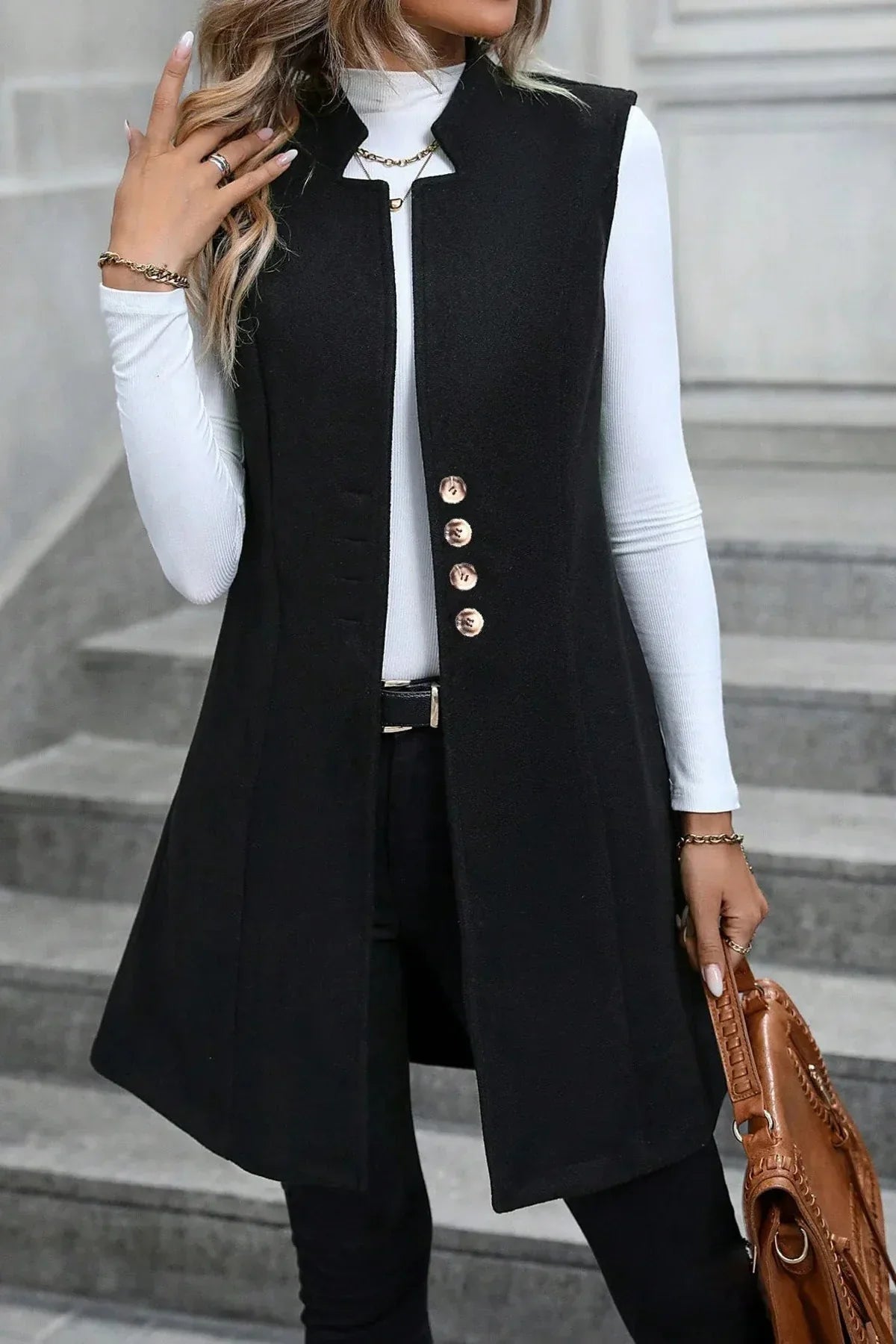 Layer Player Vest Coat