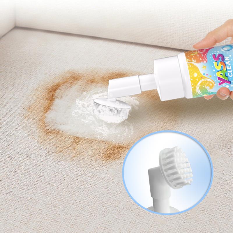 ⏳LAST DAY BUY 2 GET 1 FREE!!💖Clean Magic Foam Cleaner for Carpets & Upholstery – Pet Stain & Odour Remover with Cleaning Brush🧼🪄