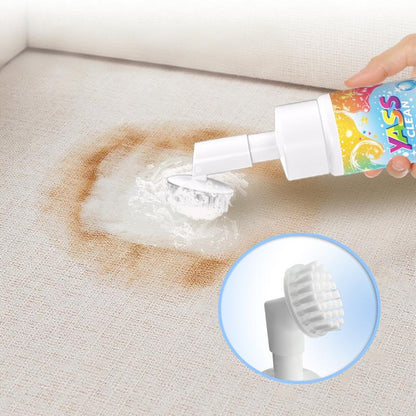 ⏳LAST DAY BUY 2 GET 1 FREE!!💖Clean Magic Foam Cleaner for Carpets & Upholstery – Pet Stain & Odour Remover with Cleaning Brush🧼🪄