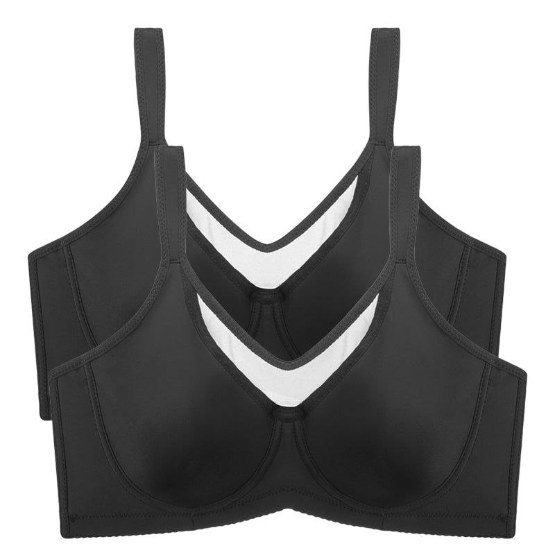⏳LAST WEEK SALE -ONLY £6.99!🖤💐Women's Elegant Sheer Full Coverage Plus Size Bra