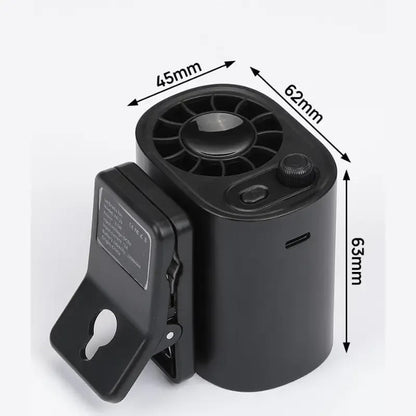 💥Summer Hot Sales❄️🏆 50K+ SOLD! – Almost Gone💨 AirFlex Car Fan 360°🔄| LED Display📈| USB⚡