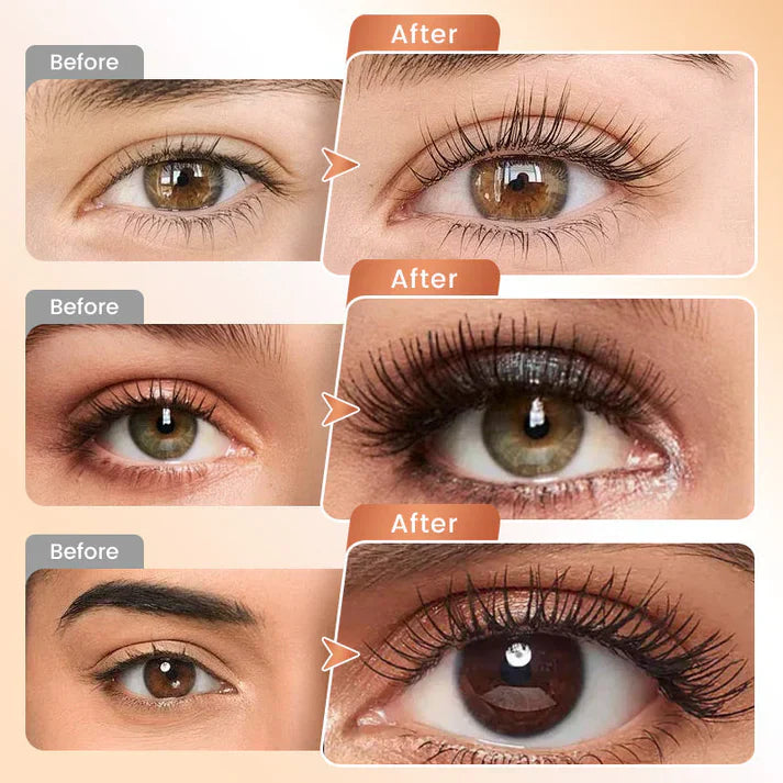 🥳Buy 1 Get 1 Free💞50K+ SOLD!👁️✨All-Day Beautiful Lashes, Smudge-Proof! Waterproof Fiber Mascara for Natural Volume💖