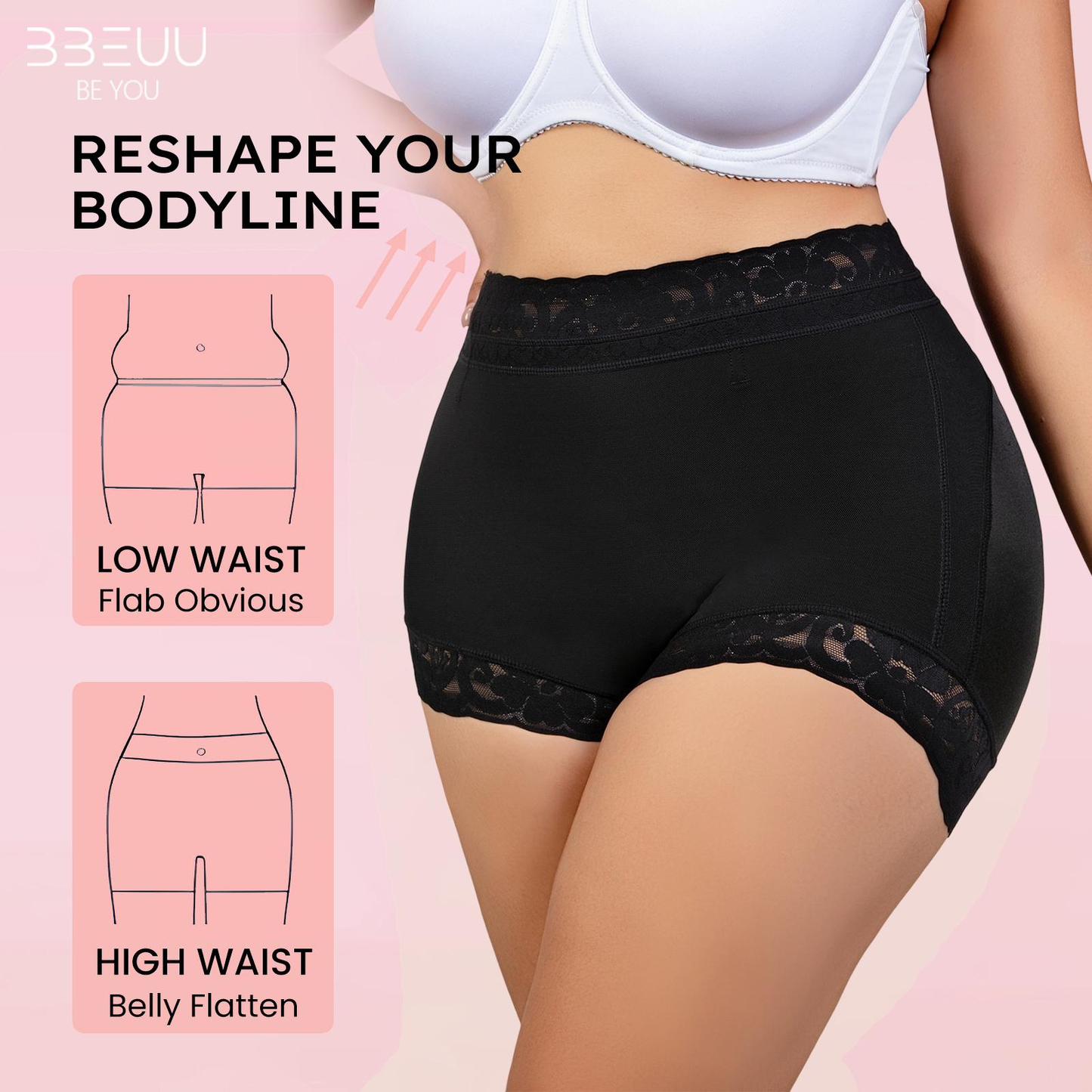 🔥2026 New hot Sales - 65% OFF😍High Waist Shapewear Panties – Smooth, Shape & Stay Put
