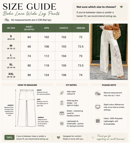 ⏰Almost Sold Out!!!💗The Viral Boho Wide Leg Pants Everyone Is Wearing This Summer 🔥