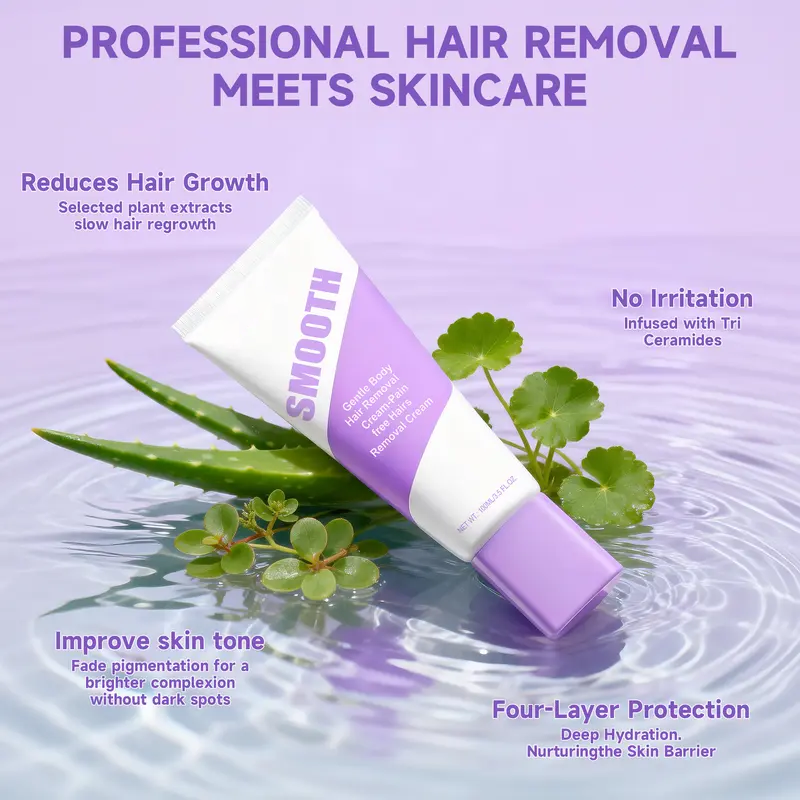 ⏳Limited Time Sales - only ￡7.99😍Gentle & Painless Hair Removal Cream Duo for Sensitive Skin