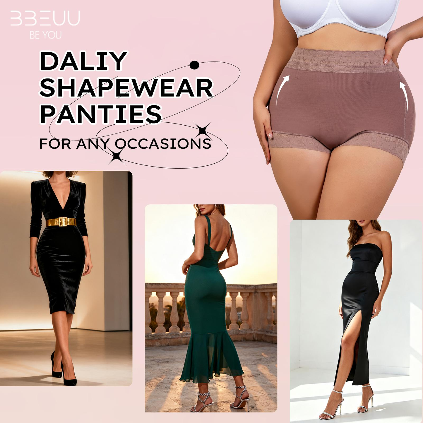 🔥2026 New hot Sales - 65% OFF😍High Waist Shapewear Panties – Smooth, Shape & Stay Put