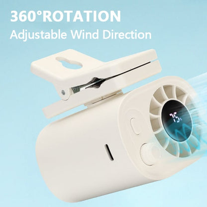 💥Summer Hot Sales❄️🏆 50K+ SOLD! – Almost Gone💨 AirFlex Car Fan 360°🔄| LED Display📈| USB⚡