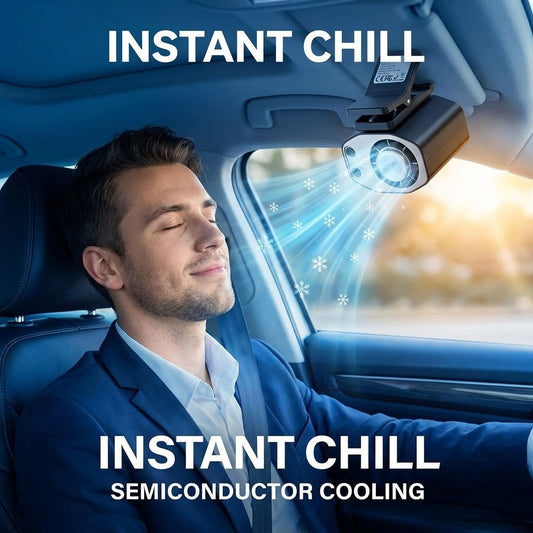 🔥Summer hot sales🏆 50K+ SOLD! – Almost Gone💨2026 new upgarded 360° Pro - The Ultimate Car & Stroller Cooling Fan