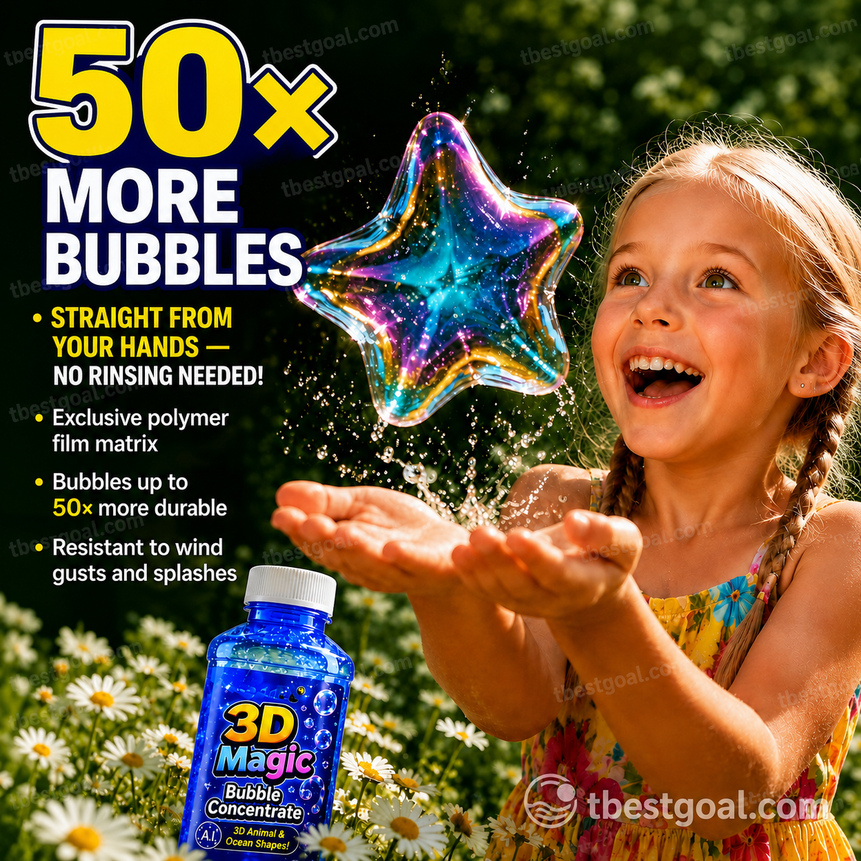 Magic Bubble Concentrate🫧 Create amazing, colorful bubbles and have hours of fun!