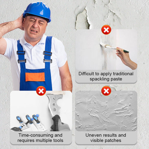 🥳2026 HOT SALE🥳💞50K+ SOLD!💥🏆⏰ LAST DAY !  – Magic Wall Repair Spray – Instantly fills cracks & holes. No mess, easy DIY.🧱✨
