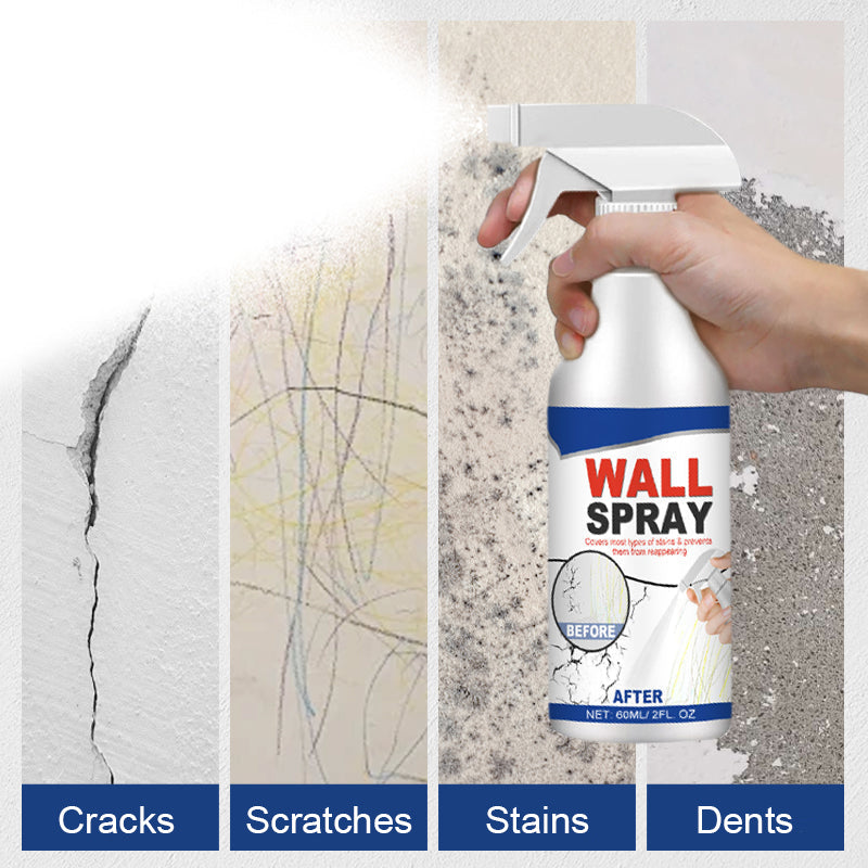 🥳2026 HOT SALE🥳💞50K+ SOLD!💥🏆⏰ LAST DAY !  – Magic Wall Repair Spray – Instantly fills cracks & holes. No mess, easy DIY.🧱✨