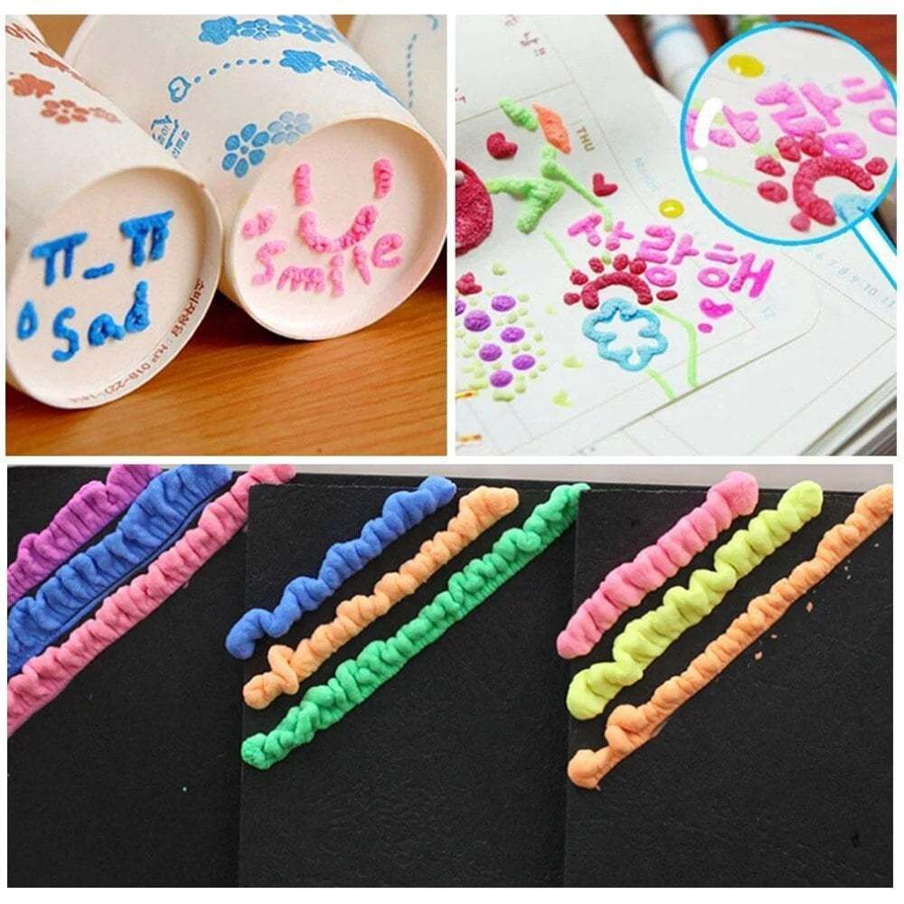 🔥Limited Time 50% Off!💕 🌈DIY Bubble Popcorn Drawing Pens🖍️