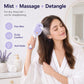 💖LAST DAY SALE ONLY ￡14.99!!💖Nbevdg™🇬🇧 Scalp Massager Comb 💆‍♀️ – Self-Cleaning 🧼, Tangle-Free ✂️ & Frizz-Control Hair Brush with Soothing Mist Spray 💨✨ | Perfect for Dry, Brittle Hair 💧🌟