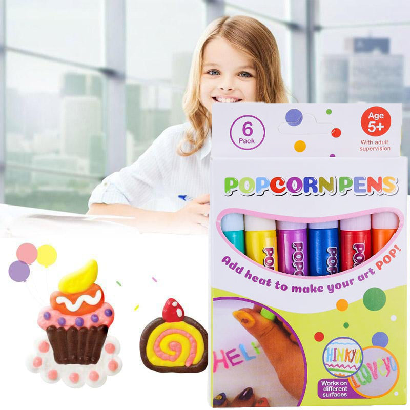 🔥Limited Time 50% Off!💕 🌈DIY Bubble Popcorn Drawing Pens🖍️
