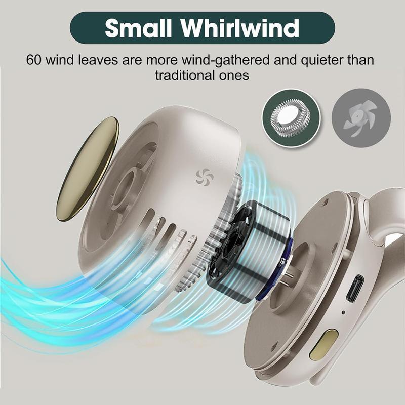 ❄️Summer HOT Sales-only ￡11.99!!!💥💨360° Rotatable Portable Mini Clip-on Fan