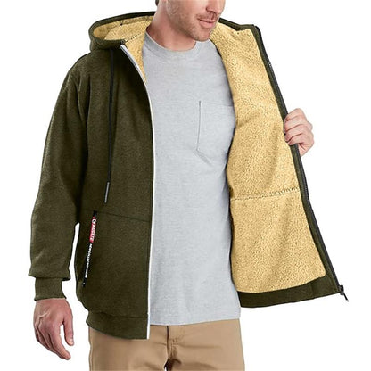 Super Cozy Men's Zip-Up Hoodie【Free Shipping】🔥