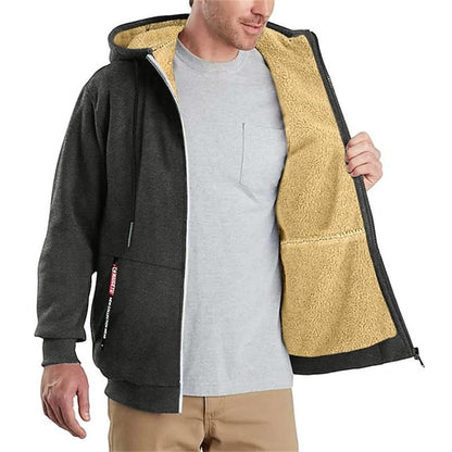 Super Cozy Men's Zip-Up Hoodie【Free Shipping】🔥