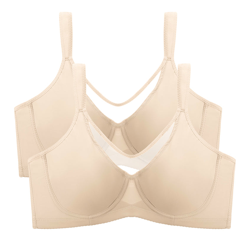 ⏳LAST WEEK SALE -ONLY £6.99!🖤💐Women's Elegant Sheer Full Coverage Plus Size Bra