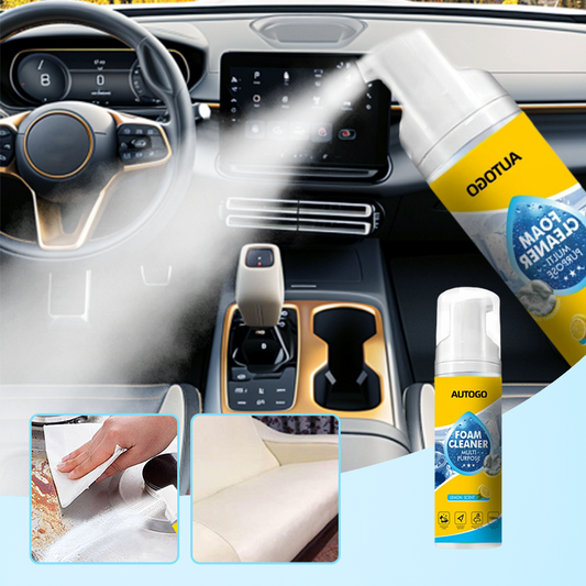 🏆LAST DAY SALE BUY 2 GET 1 FREE!!🔥Powerful & Multipurpose Car Interior Foam Cleaner