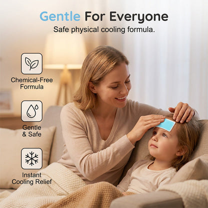 ⏰Limited Hot Sales💥Buy 1 Get 1 Free🥳Instant Cooling Relief Patches – Stay Cool Anywhere, Anytime ❄️🌊✨