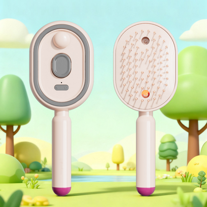 📢📢Summer Hot Sales - 65% OFF !!✨ Electric Spray & Massage Hair Brush