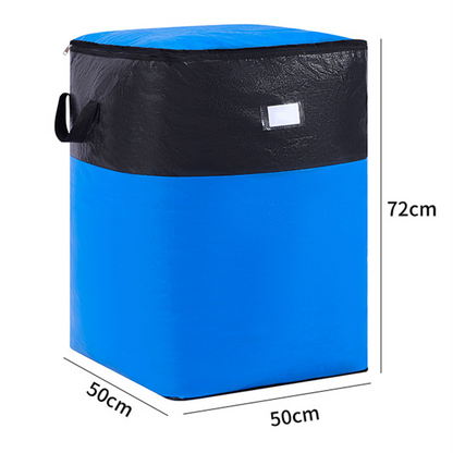 📦Last Day Special Price:£8.99!!!🧳 Collapsible Storage and Moving Bag – Heavy-duty handles & zippered closure – Folds flat, perfect for moving, travel or closet organization – reusable & easy to clean 🏠