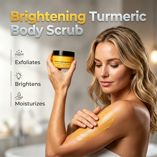 🥳 HOT SALE 2026 – 50% OFF! 💞 70,000+ SOLD! Turmeric Exfoliating Body Scrub