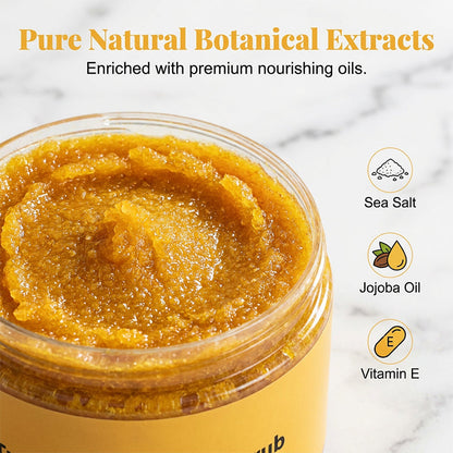 🥳 HOT SALE 2026 – 50% OFF! 💞 70,000+ SOLD! Turmeric Exfoliating Body Scrub