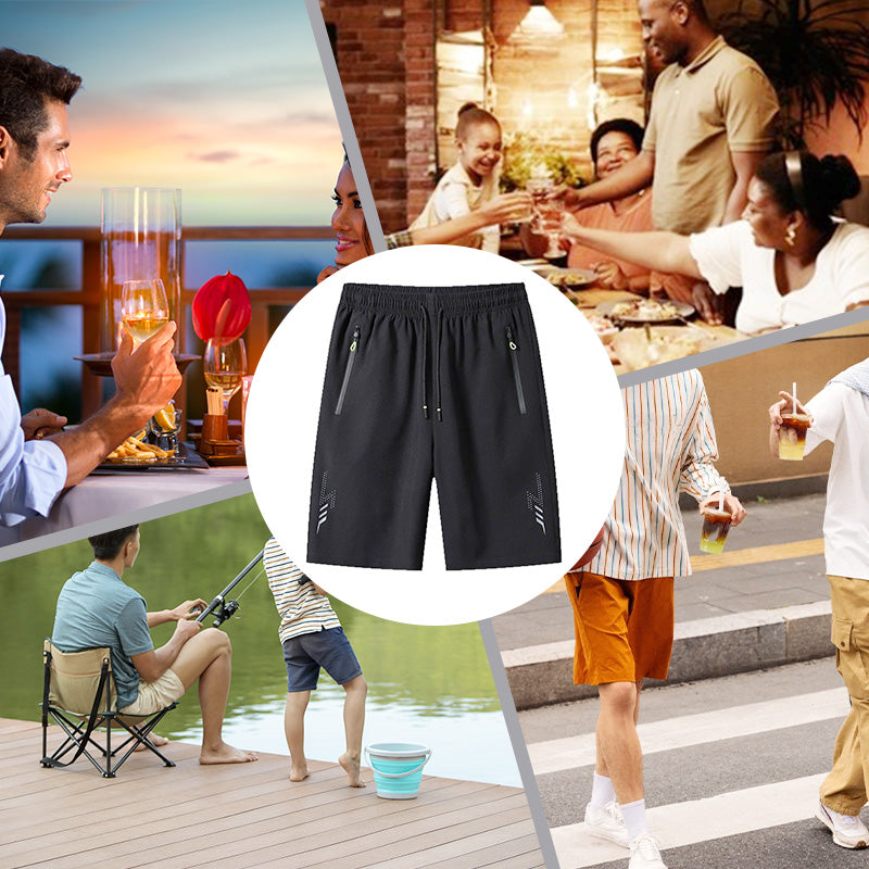 ⏰Limited Hot Sales - 65% OFF💥Men’s Cooling Airy Quick-Dry Athletic Shorts