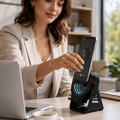 Hållare för trådlös telefon med induktionsladdning