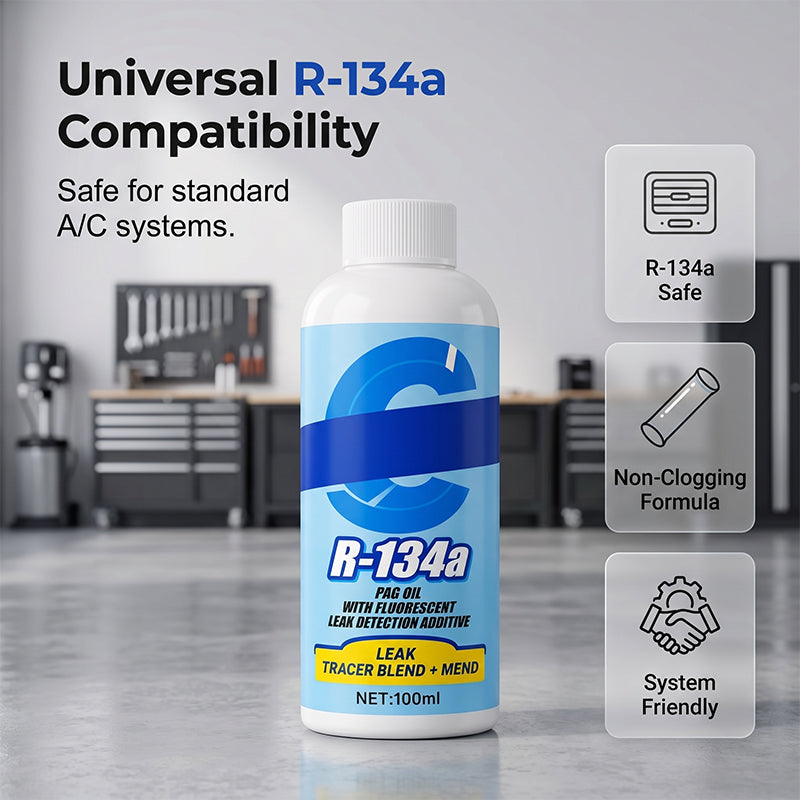 ⏰Limited Time Sales - save 49% OFF🚗 Car Air Con Leak Sealer with UV Dye – Restore Cold Air Fast ❄️ Easy DIY Solution