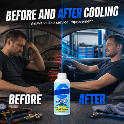 ⏰Limited Time Sales - save 49% OFF🚗 Car Air Con Leak Sealer with UV Dye – Restore Cold Air Fast ❄️ Easy DIY Solution