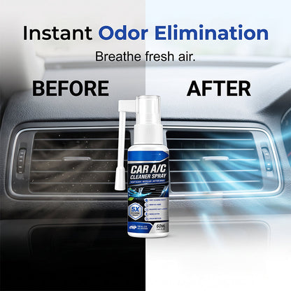 🔥Buy 1 Get 1 Free - Just ￡6.99🚗 A/C Vent Freshener Spray – Eliminate Musty Car Smells & Enjoy a Fresh Drive Again ✨