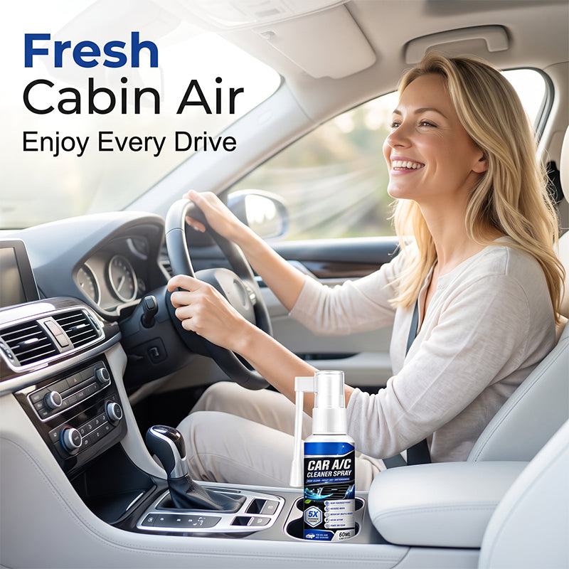 🔥Buy 1 Get 1 Free - Just ￡6.99🚗 A/C Vent Freshener Spray – Eliminate Musty Car Smells & Enjoy a Fresh Drive Again ✨