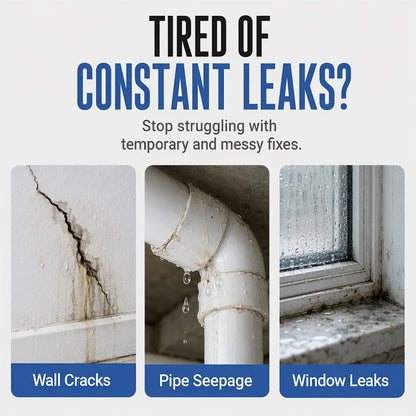 🥳2026 HOT SALE🥳💞50K+ SOLD!💧🛡️ 50% OFF! Invisible Waterproof Sealant – Crystal clear, dries undetectable on tiles, marble & wood. Stops roof, wall & sink leaks – no more ugly white patches! ✨🏠