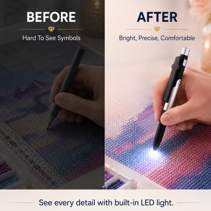 Portable LED Diamond Art Pen